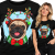 KOSZULKA DAMSKA  ŚWIĄTECZNA FUNNY DOG